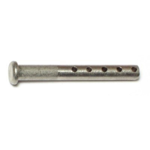 Midwest Fastener 1/4" x 2" 18-8 Stainless Steel Universal Clevis Pins 5PK 74981